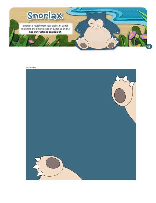 Pokémon Origami: Fold Your Own Pokémon from Kanto to Paldea by Pikachu Press