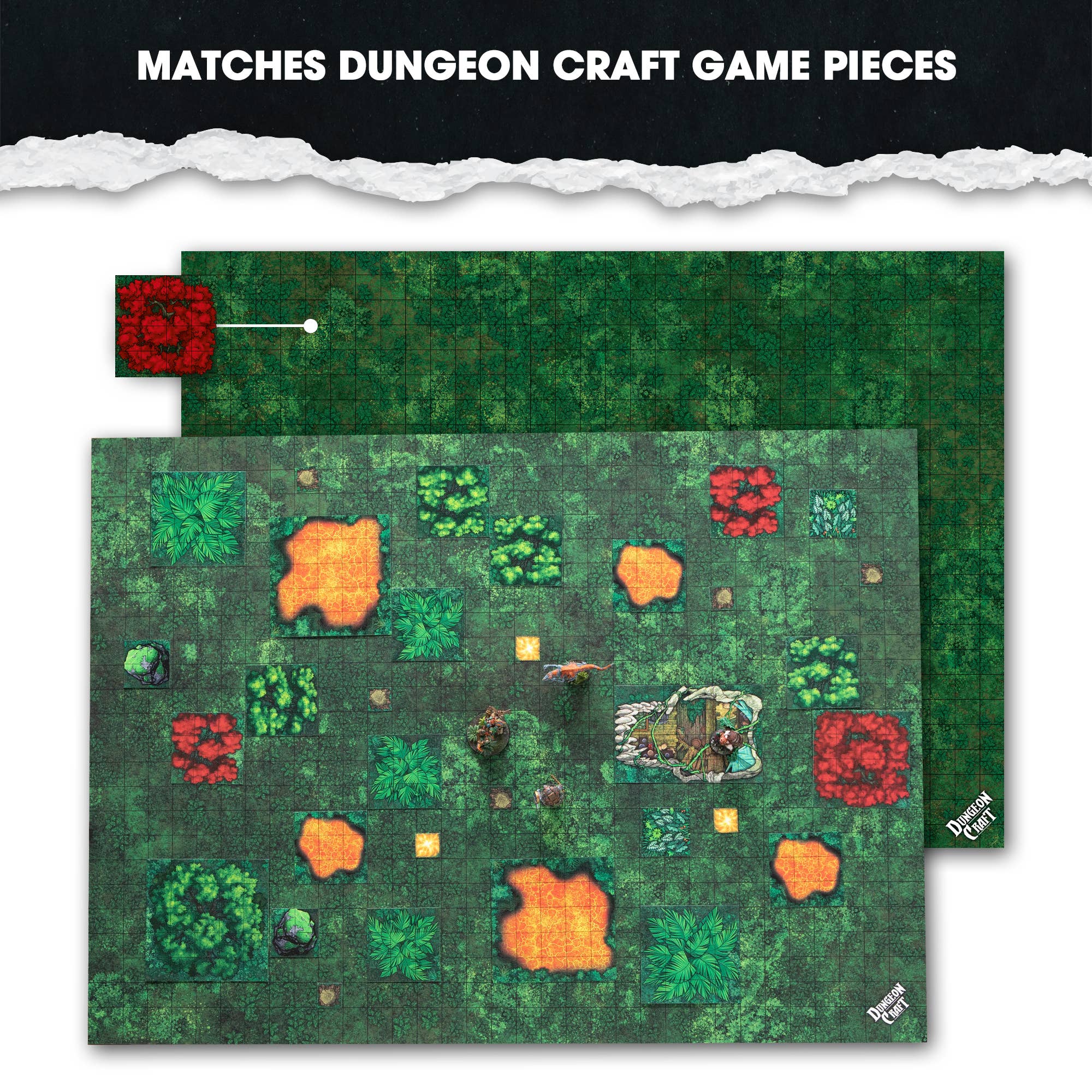 BattleMap: Jungle Floor