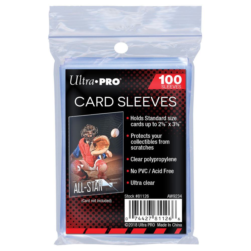 Ultra Pro Card Sleeves (100 ct).
