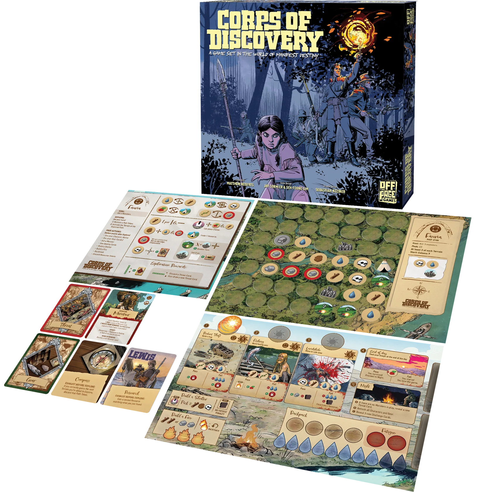 Corps of Discovery: A Game Set in the World of Manifest Destiny