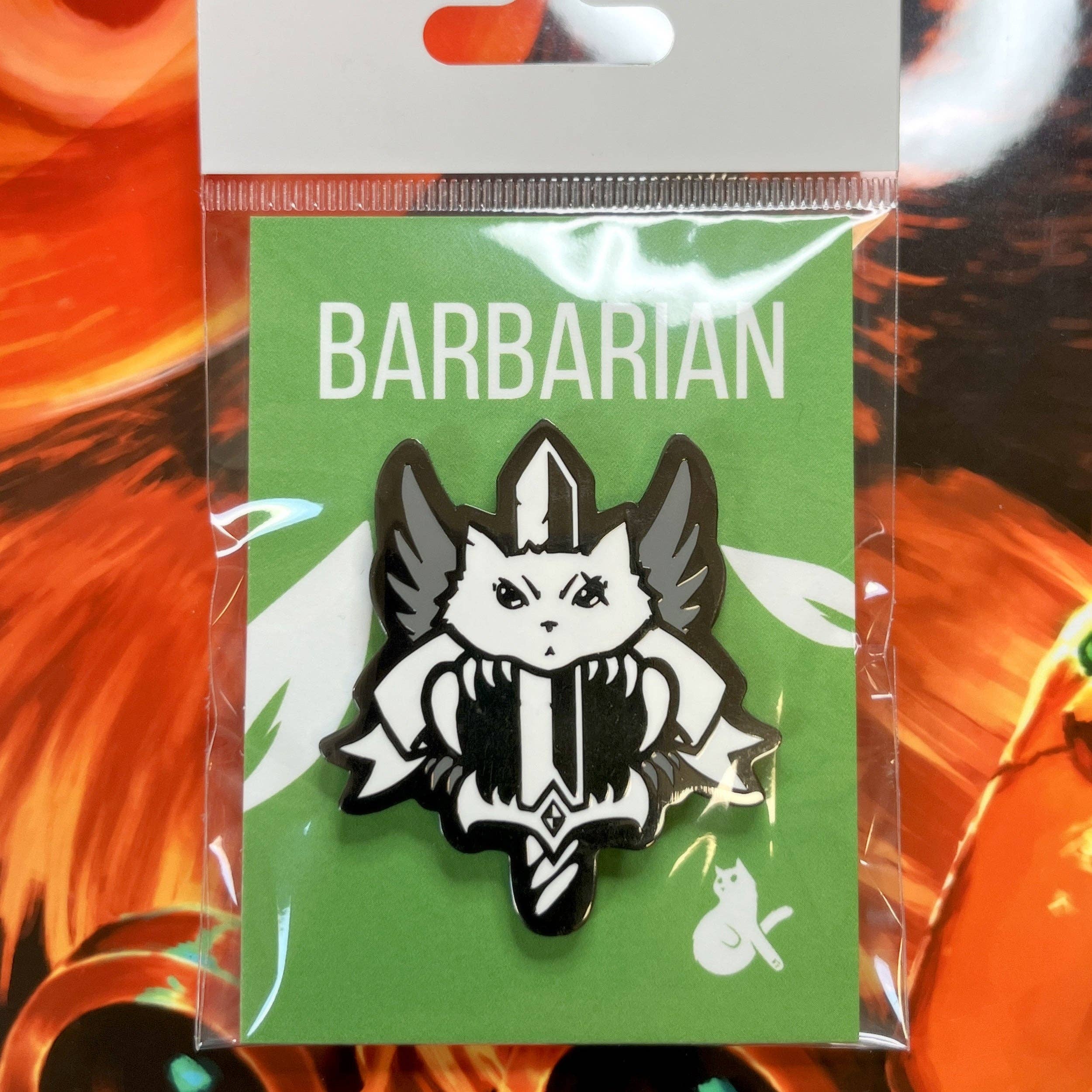 Barbarian Enamel Pin
