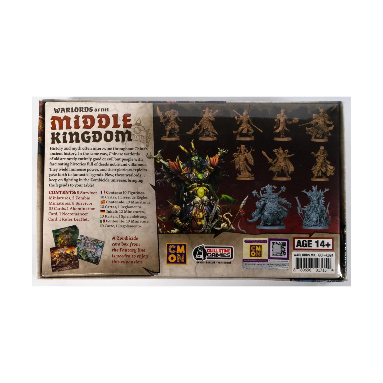 [USED] Zombicide: Warlords of the Middle Kingdom