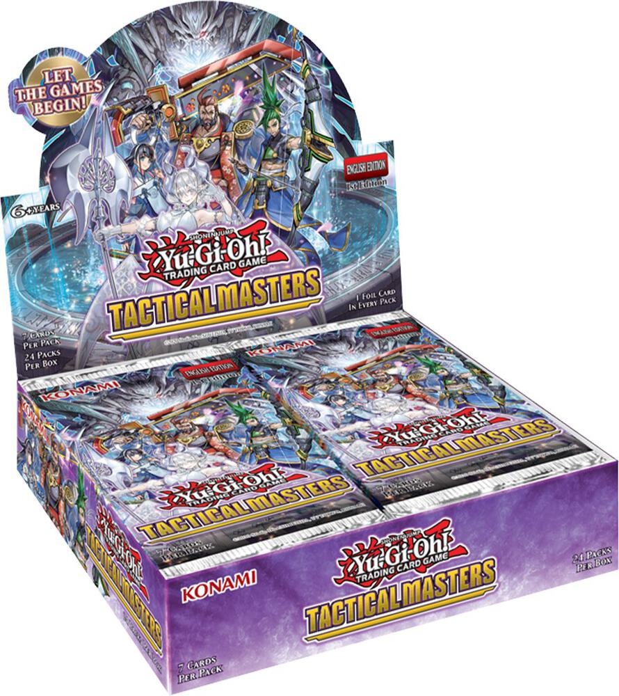 Yu-Gi-OH! - Tactical Masters Booster Box [1st Edition]
