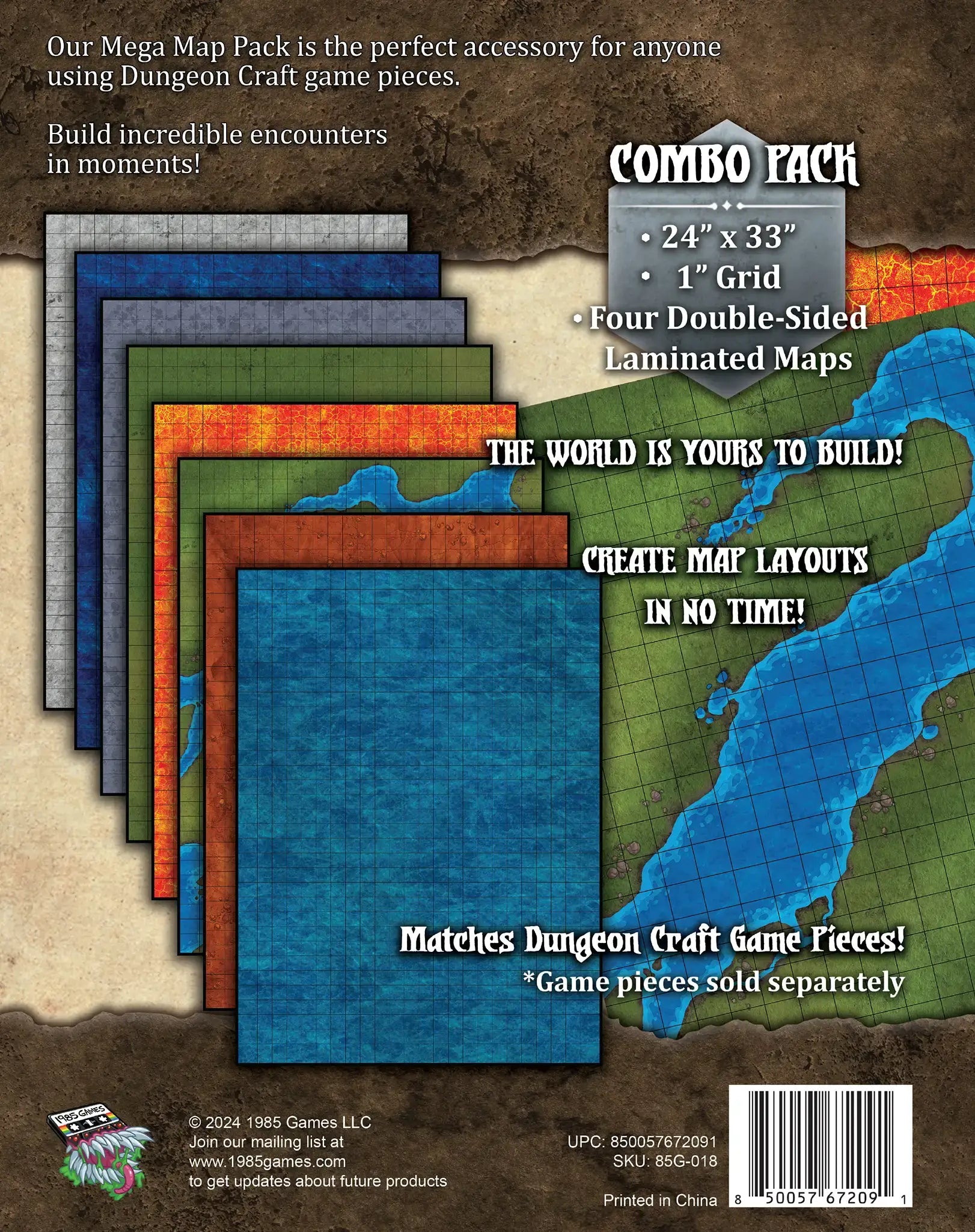 BattleMap: Expeditions 4 Map Pack