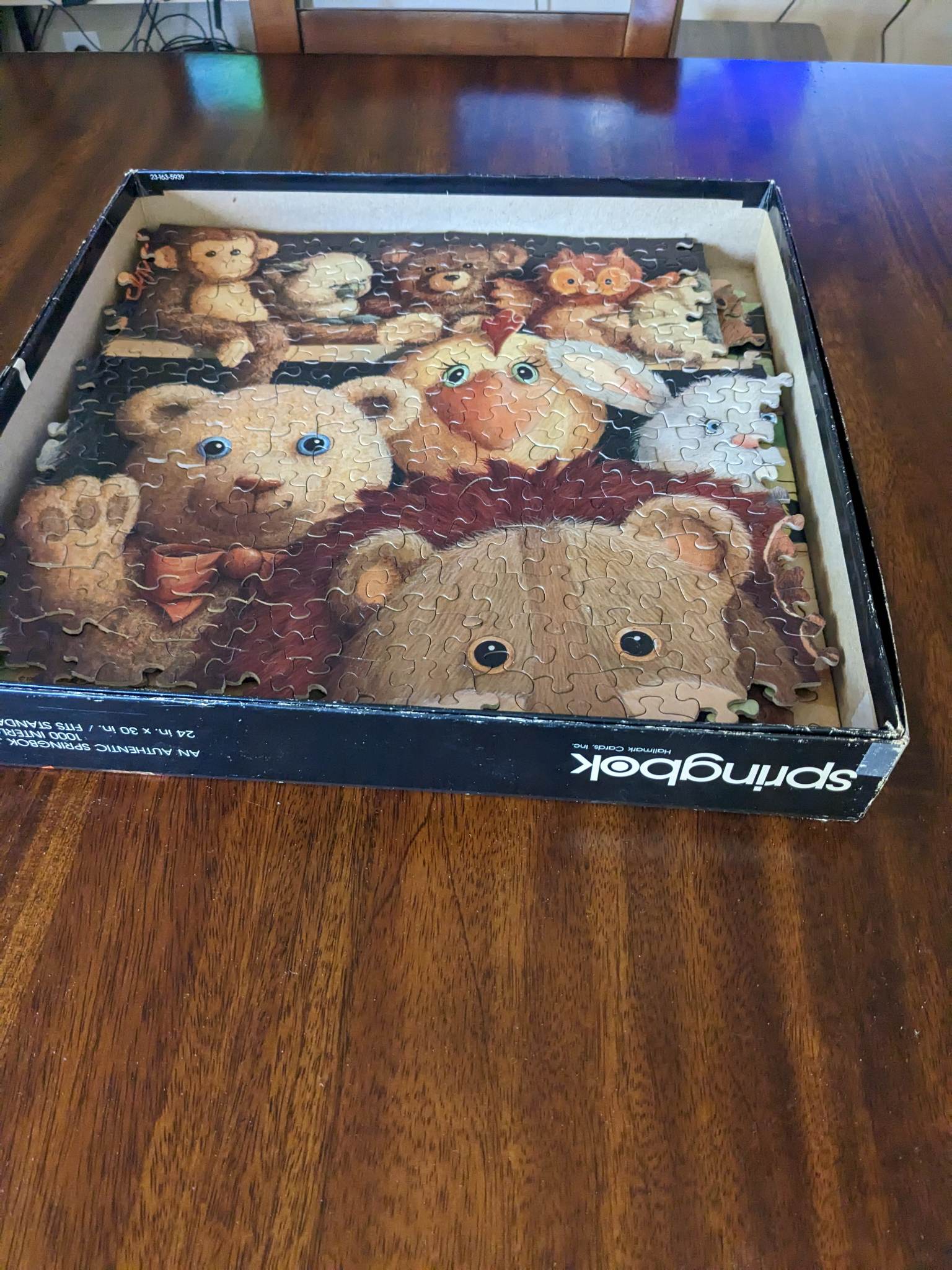 1982 E.T. 1000 Piece Jigsaw Puzzle (used)
