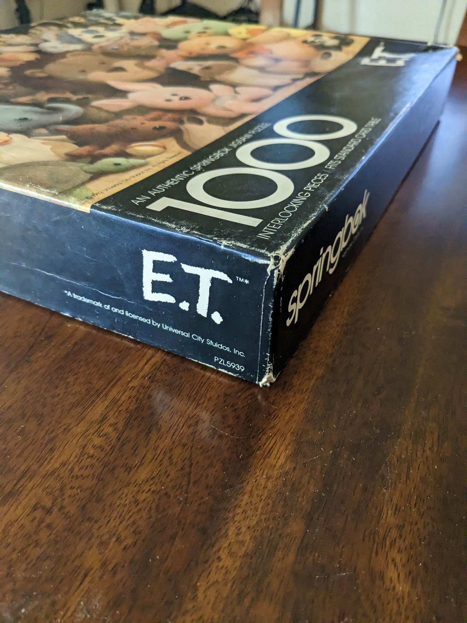 1982 E.T. 1000 Piece Jigsaw Puzzle (used)