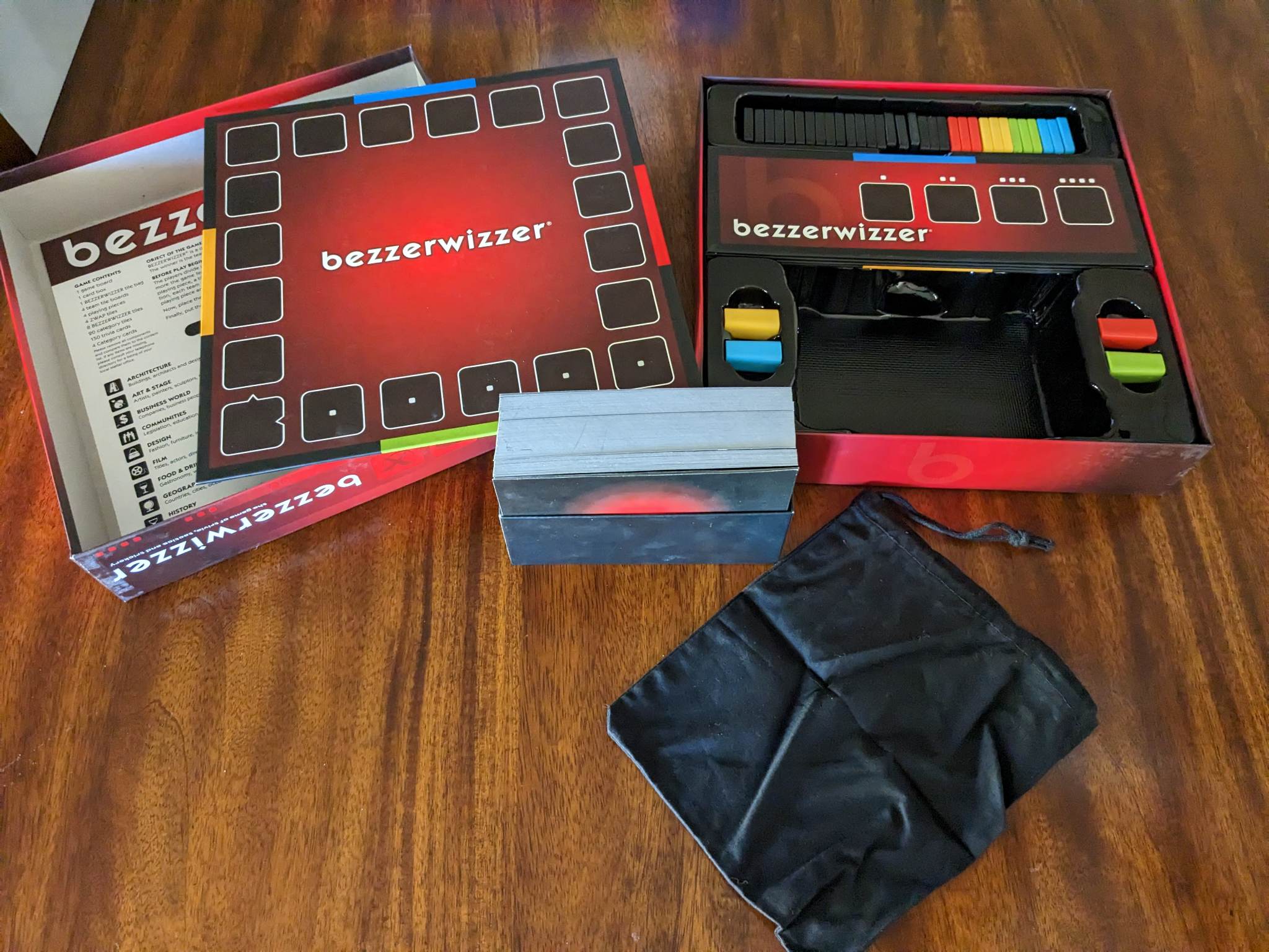 BEZZERWIZZER Trivia Board Game (used)