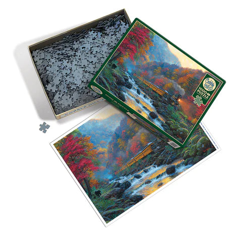 Puzzle: Smoky Train (1000 pcs)