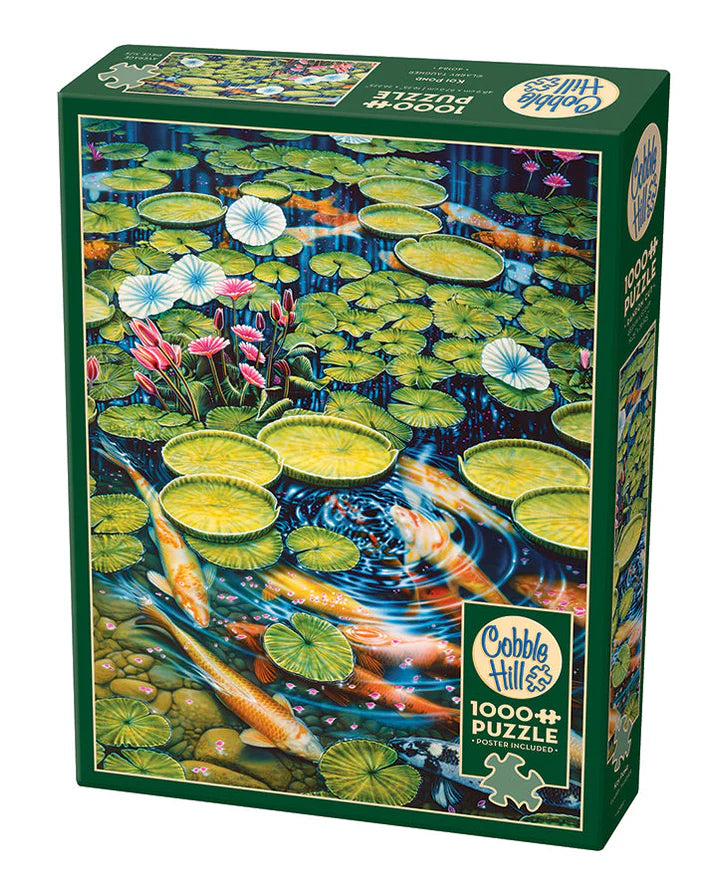Puzzle: Koi Pond (1000 pcs.)