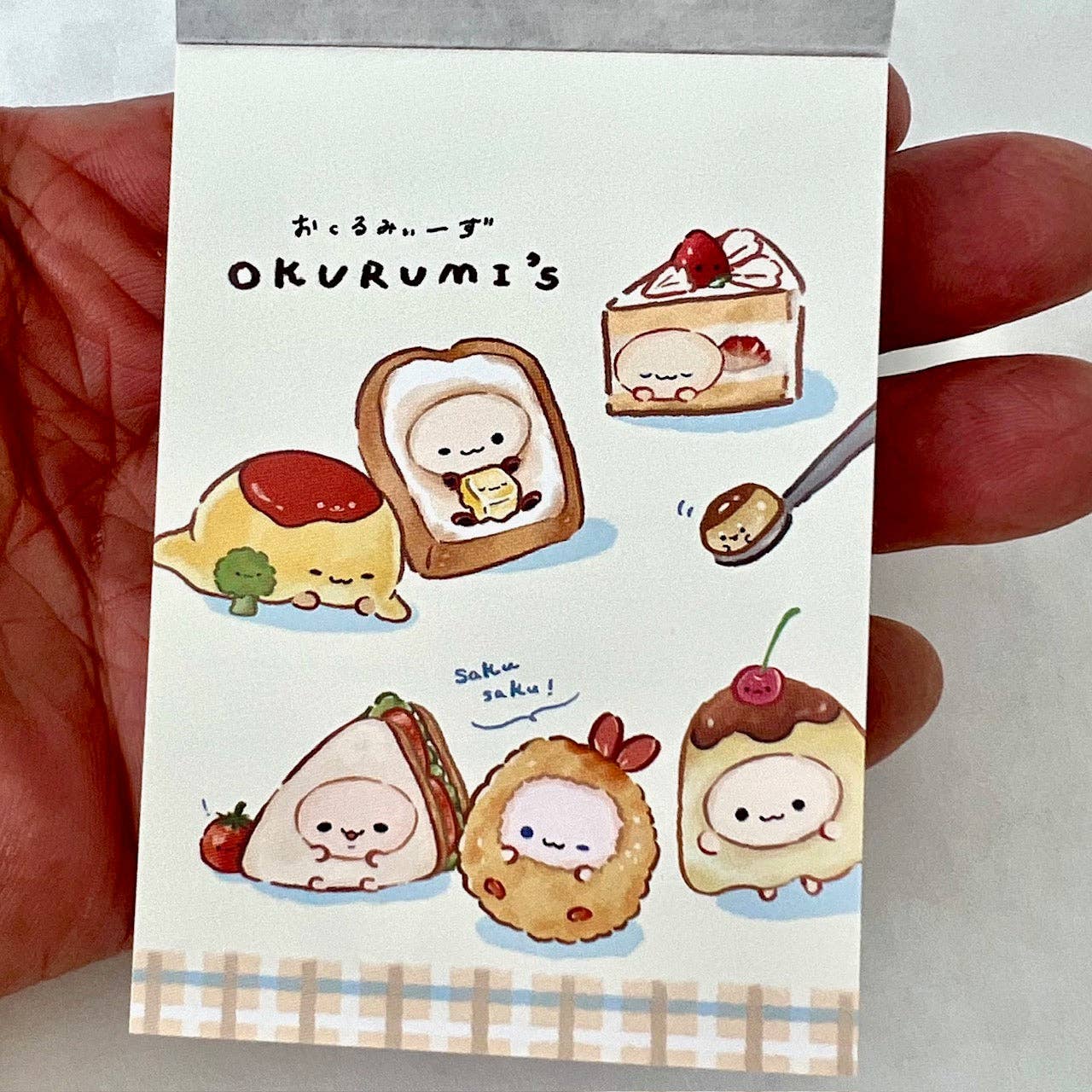 Food Buddy Resturant Okurumi Mini Notepad-10