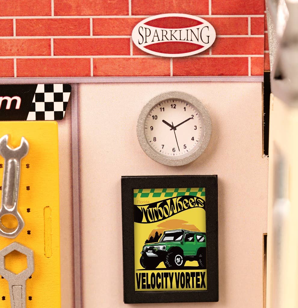 Garage Workshop ROBOTIM Rolife DIY Miniature House Kit