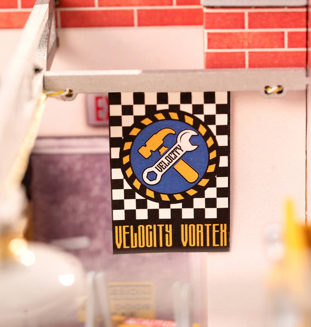 Garage Workshop ROBOTIM Rolife DIY Miniature House Kit