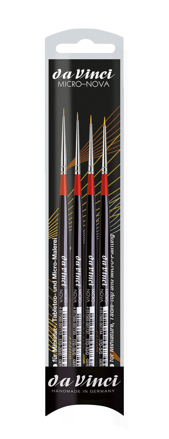 Da Vinci: MICRO NOVA Paint Brush Set - Series 4270