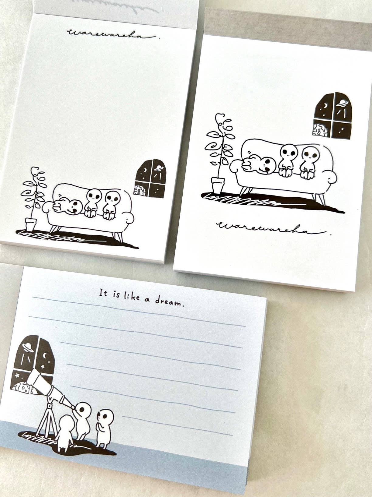 CRUX Relax Aliens Mini Notepad-10