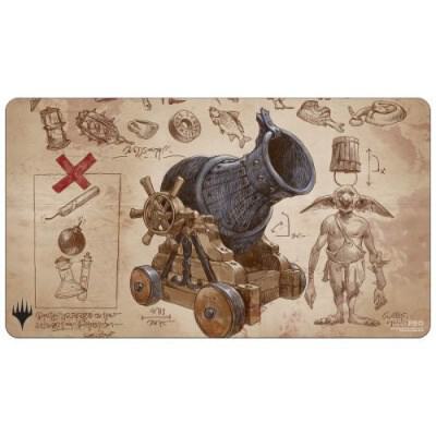MTG Playmat: The Brothers' War Schematic Goblin Charbelcher