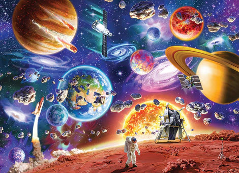Puzzle: Space Travels (Family Sized for All Ages)