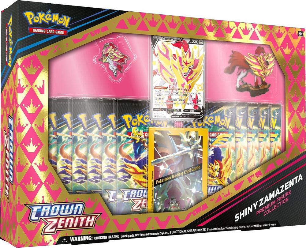 Pokemon TCG: Crown Zenith - Shiny Zamazenta Premium Figure Collection