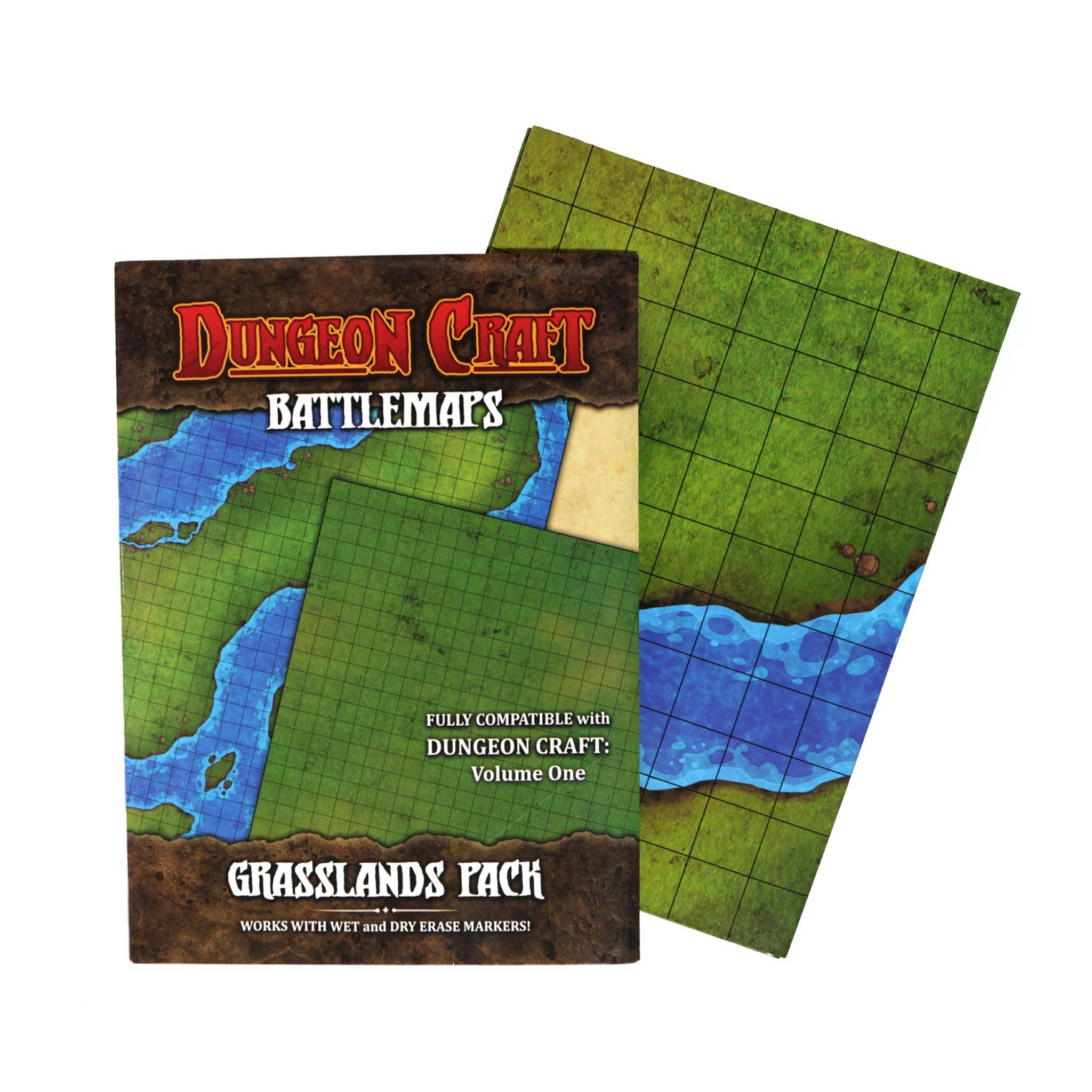 BattleMap: Grasslands battle map for DnD