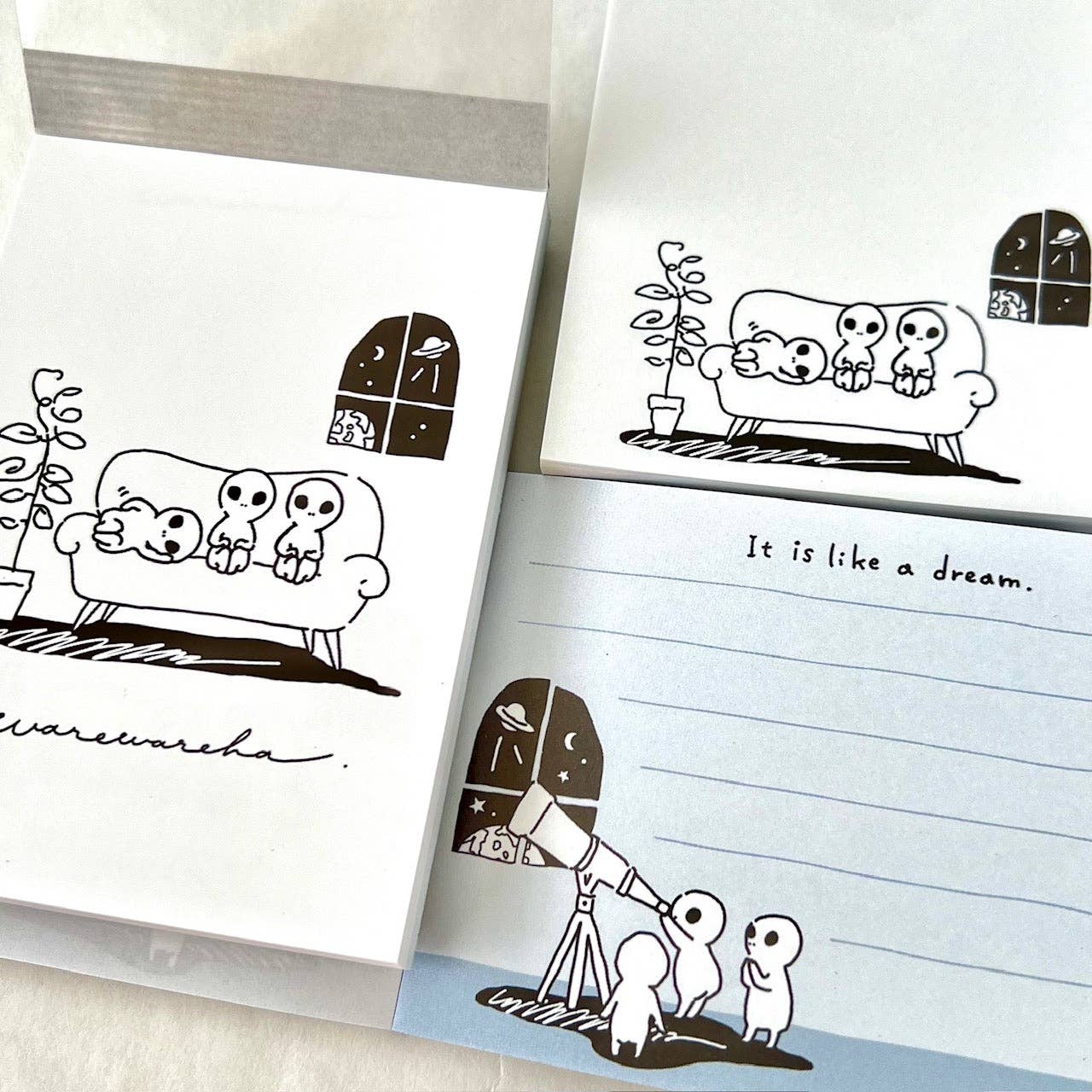 CRUX Relax Aliens Mini Notepad-10