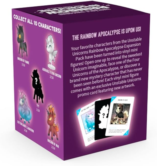 Unstable Unicorns Rainbow Apocalypse Vinyl Mini Series