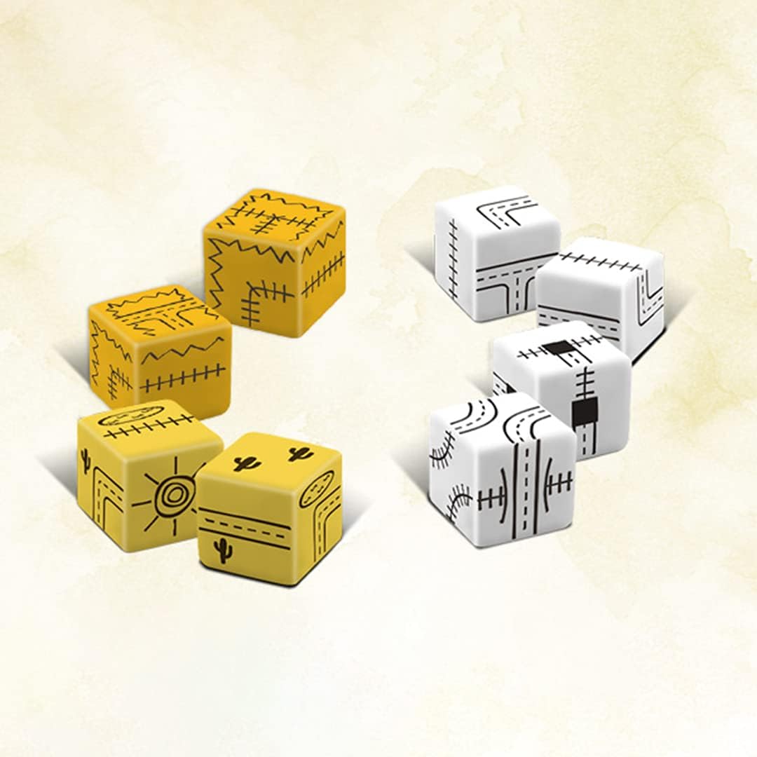 Railroad Ink: Challenge: Shining Yellow