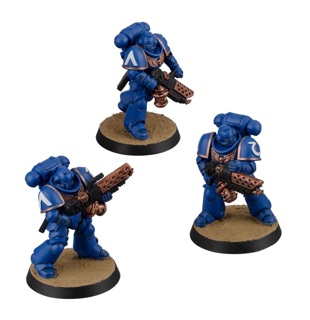 Warhammer 40k: Space Marines - Infernus Marines + Paints