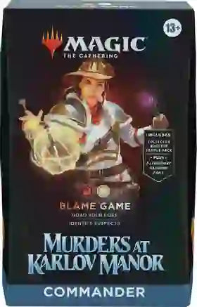 Magic: The Gathering: Mazo de comandante de Asesinatos en la Mansión Karlov