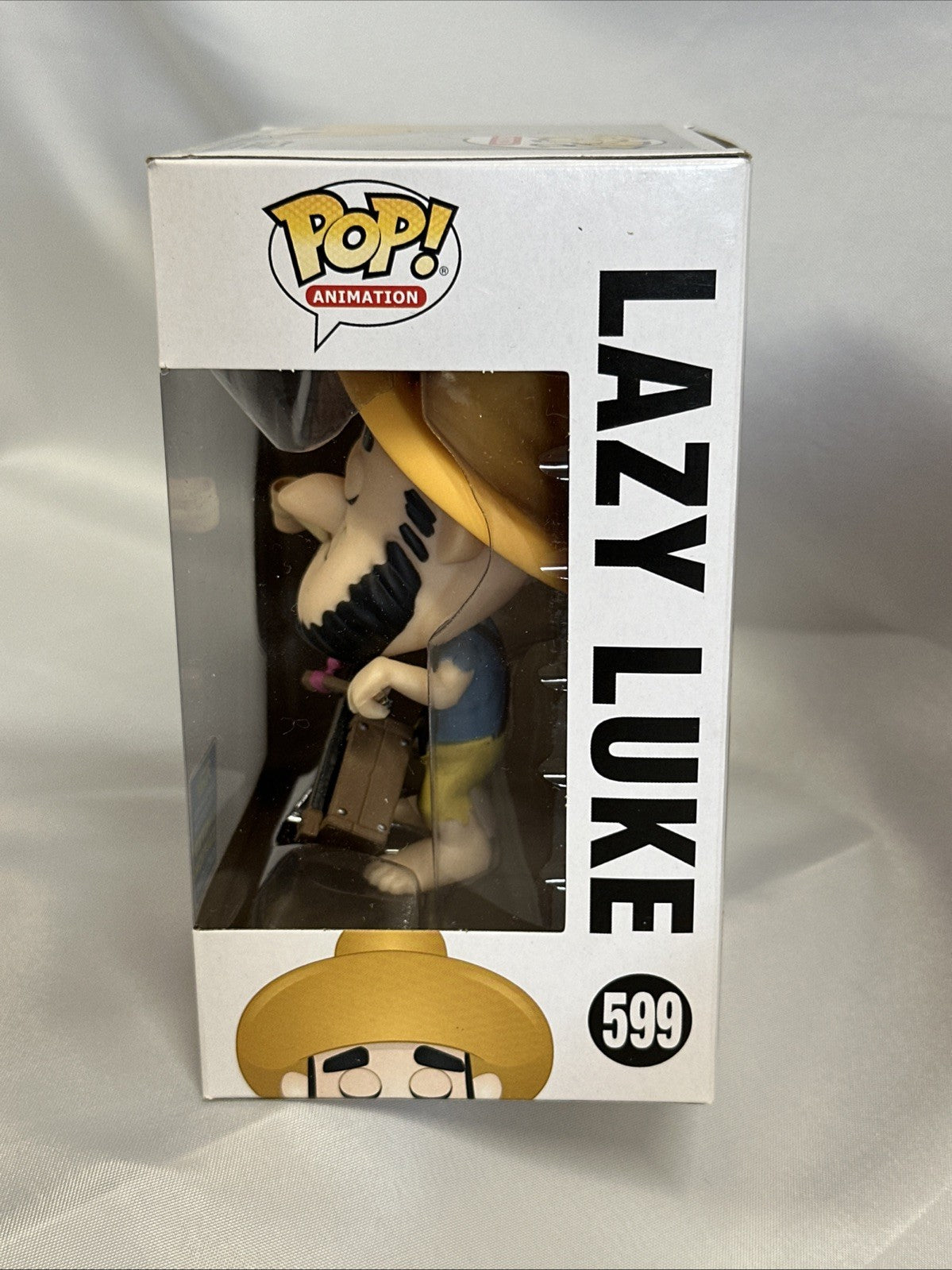 Funko Pop Animation 599 Lazy Luke 2019 Summer Convention Exclusive JJ0220WH1