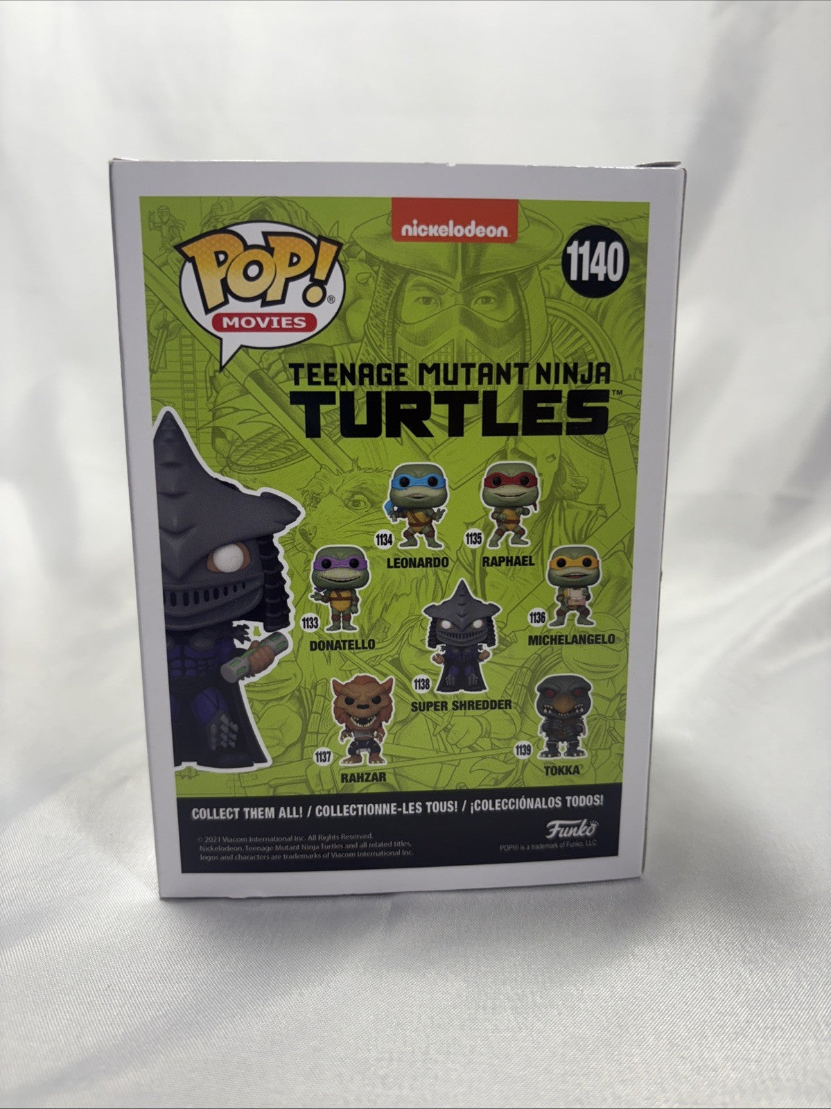 Funko POP! Movies: TMNT - Shredder With Weapon [GITD] (Funko Shop EXCL) JJ0230JW2