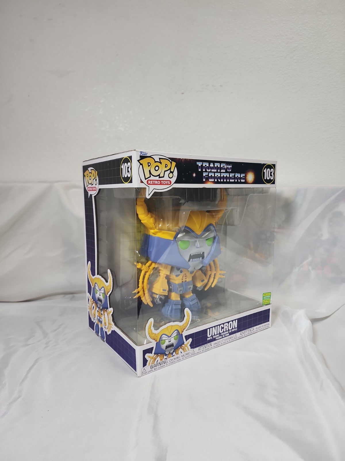 Funko Pop! Transformers: Unicron #103 Summer Convention Exclusive 2022 ,JJ-B-313