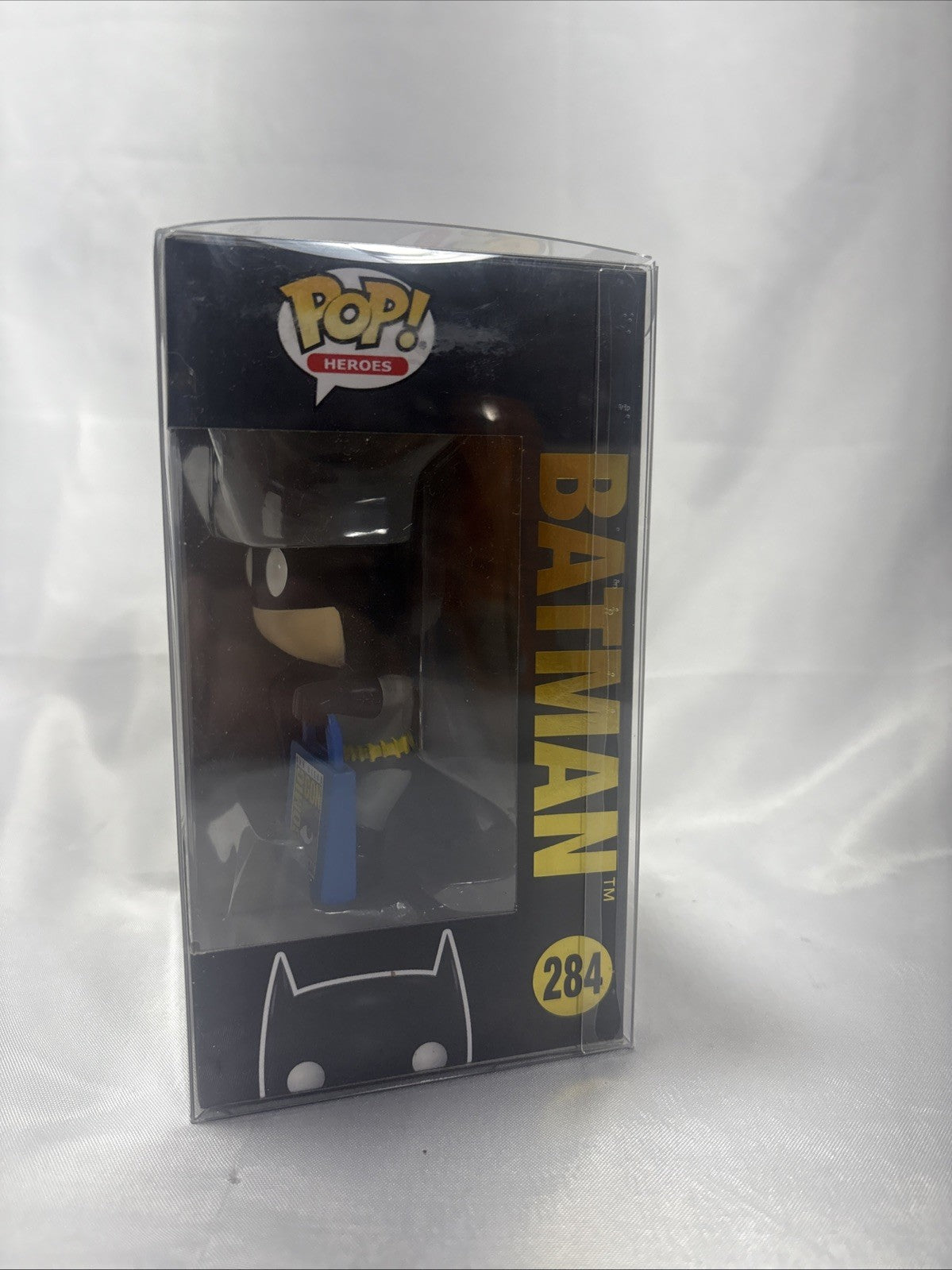 Funko Pop! Batman With SDCC Bag #284 Shared Exclusive W/ Protector  JJ0230JW3