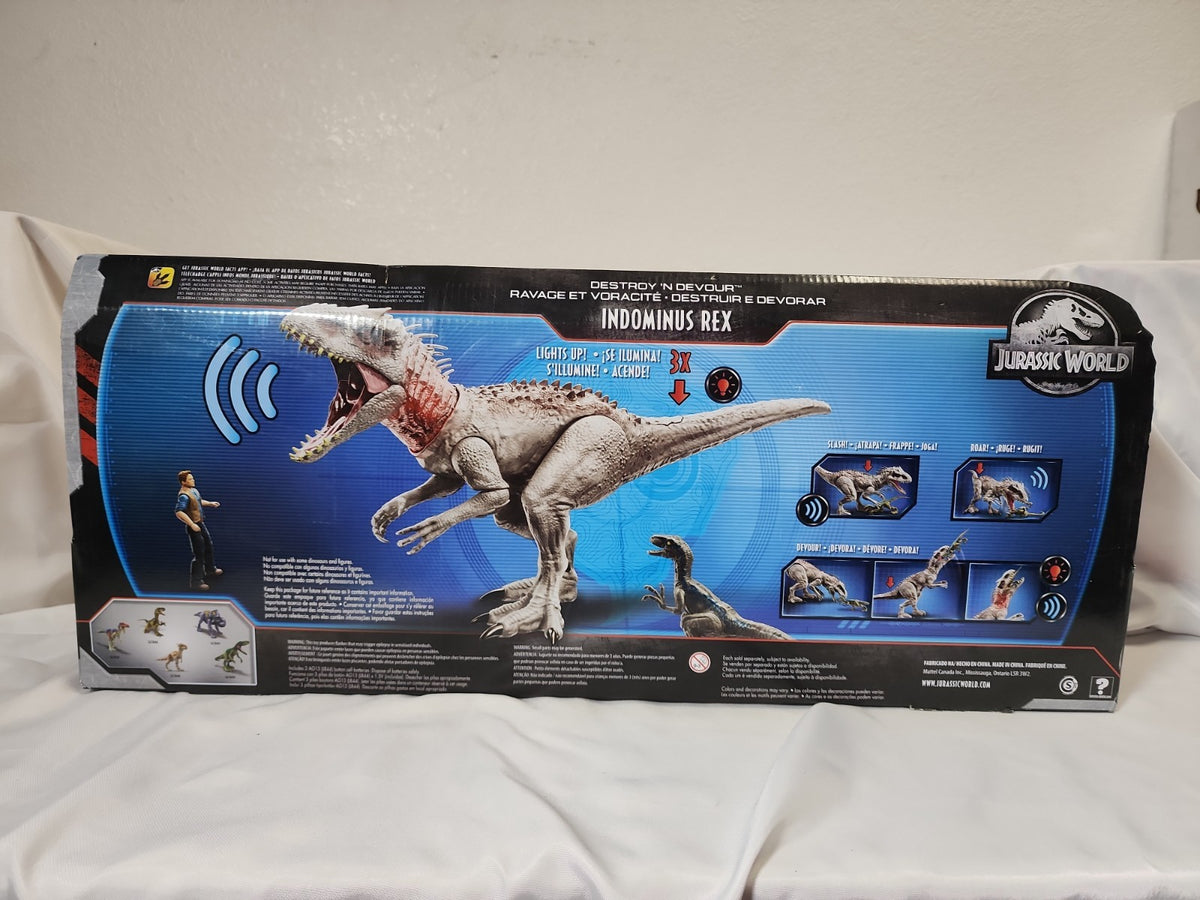  SEALED Jurassic World Destroy 'N Devour INDOMINUS REX, JJ-B-332