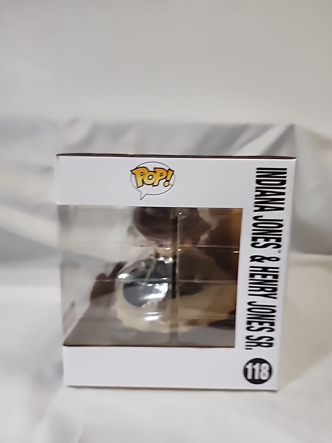 Funko Pop Indiana Jones & Henry Jones Sr. #118 Bobble Head Amazon JJ-B051
