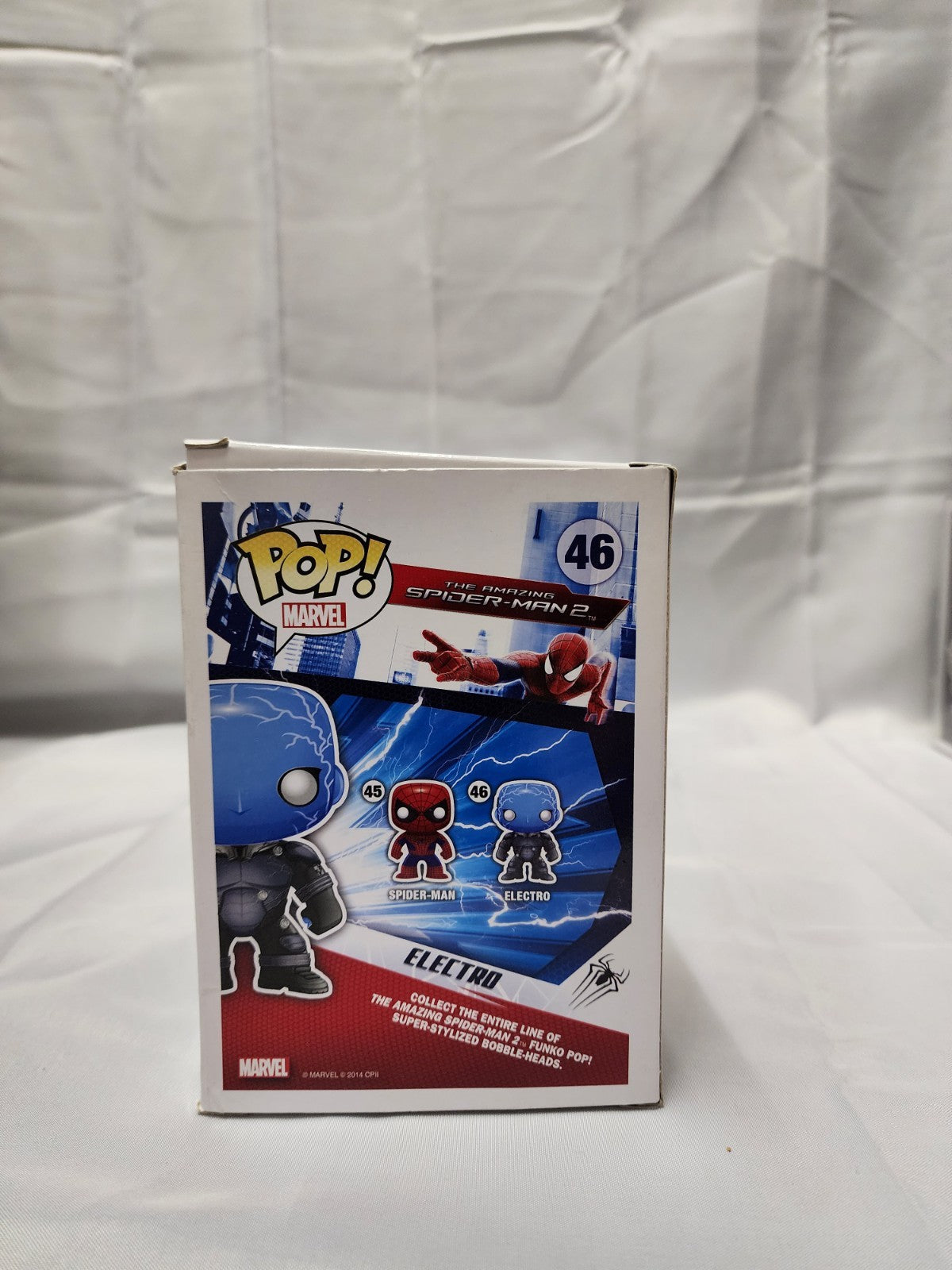 FunkoPop!Vinyl: Marvel - Electro (Glows in the Dark) #46 JJ0220JW2