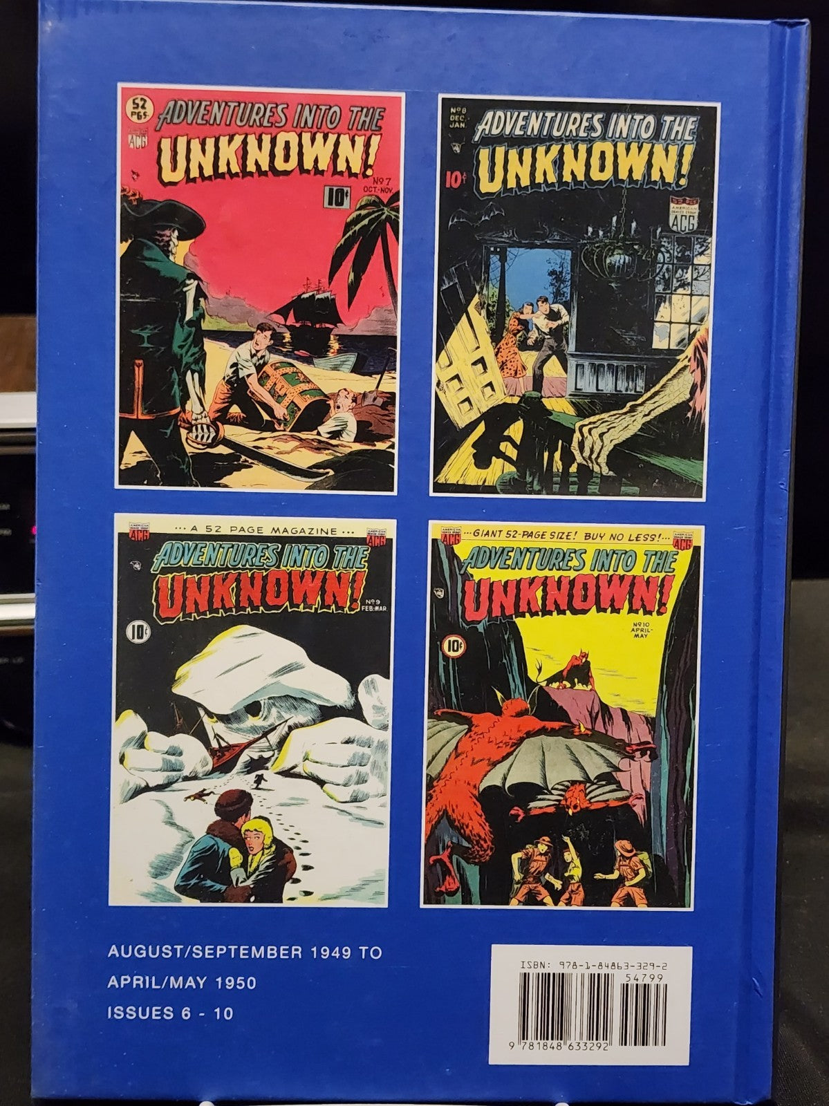 Adventures into the Unknown HC Vol 2 2012 Artbooks #6-10 ACG  PW0129JW3