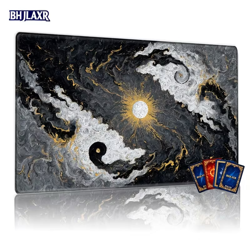 Playmat: Stitched - Yin Yang Sun & Moon Playmat