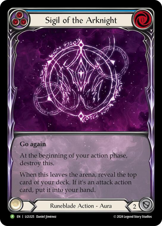 Sigil of the Arknight (Extended Art) - LGS325