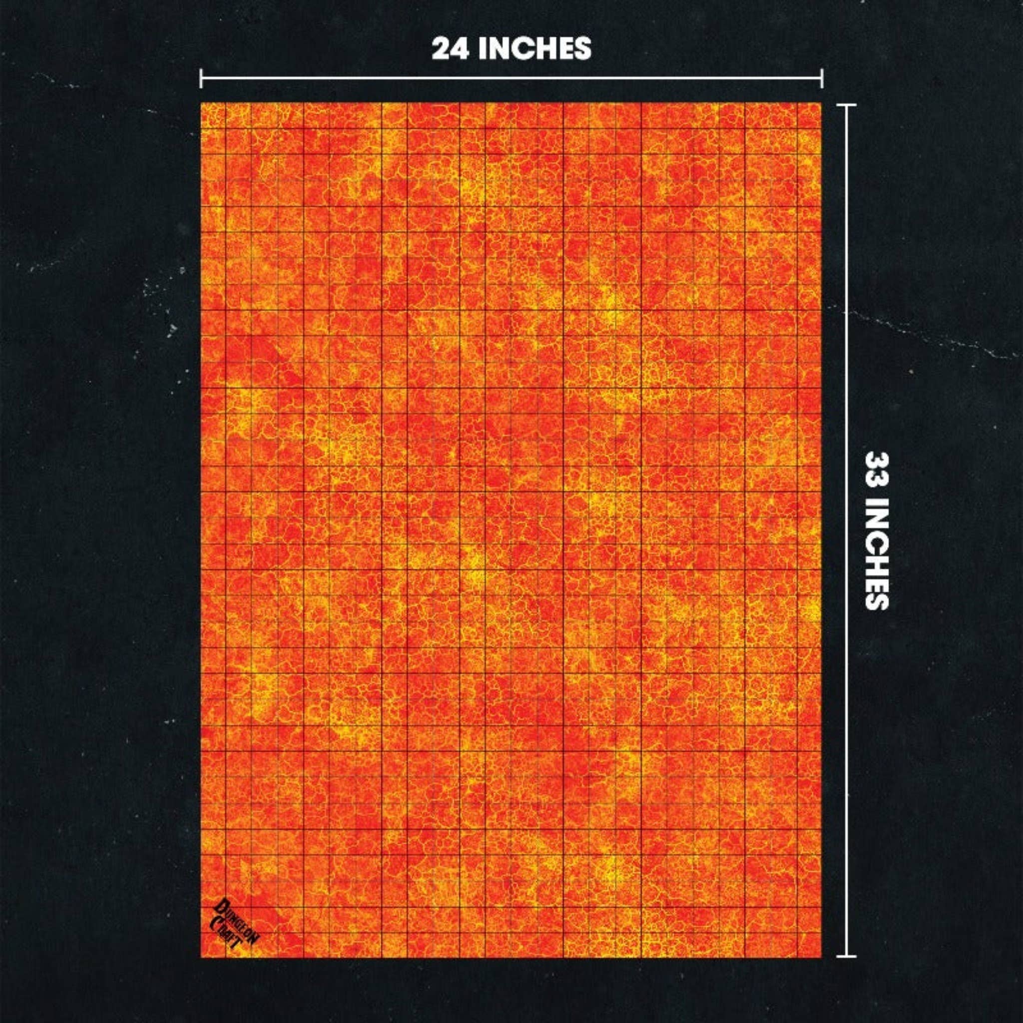 BattleMap: Hell RPG battle map for DnD