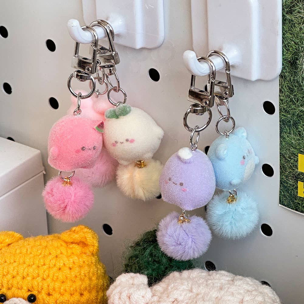 Random Fluffy Mini Monster Keyring (Blind Box)
