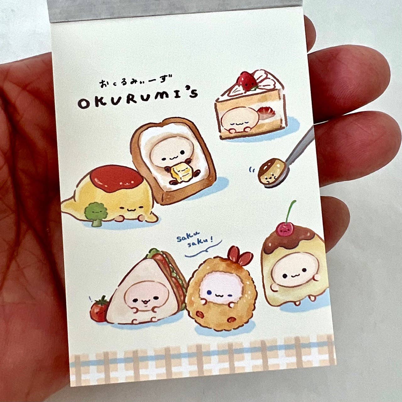 Food Buddy Resturant Okurumi Mini Notepad-10