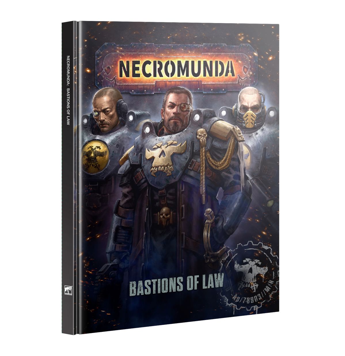 Warhammer Necromunda Bastions of Law Book (ENG)