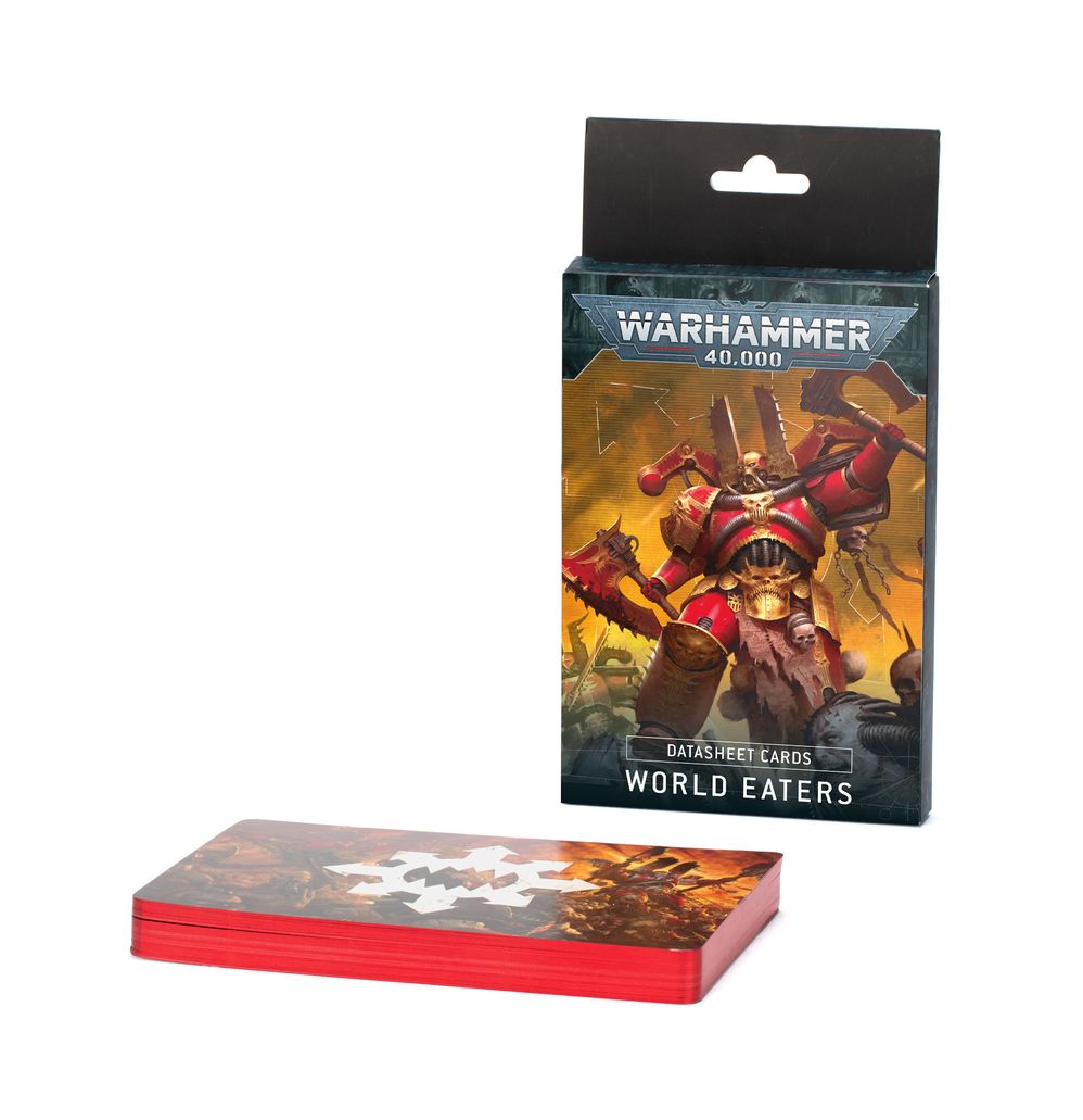 Warhammer 40k: Datasheet Cards: World Eaters