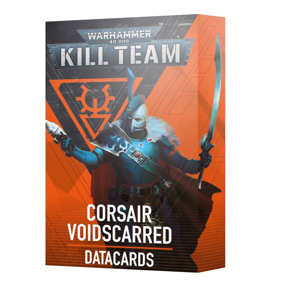 Warhammer 40000 Kill Team: Corsair Voidscarred Data Cards