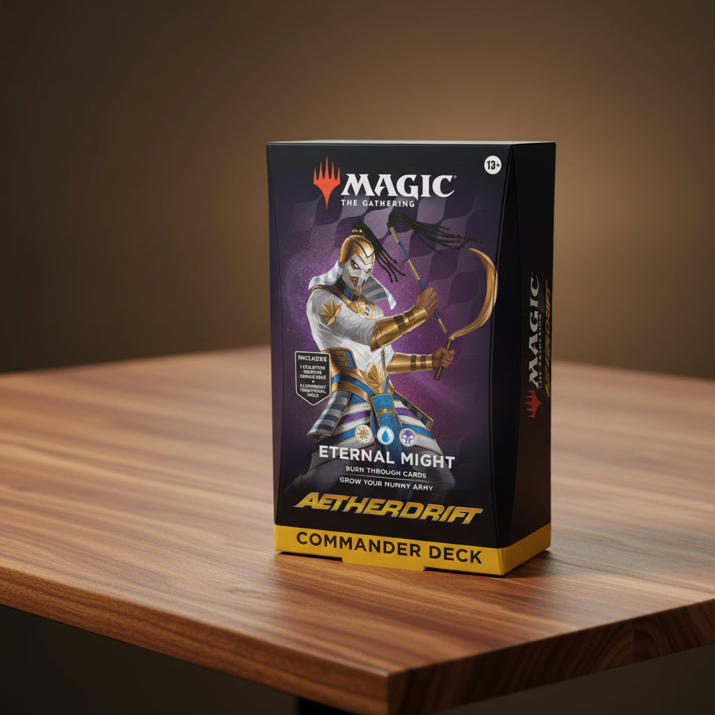 Magic The Gathering: Aetherdrift Commander Deck - Eternal Might