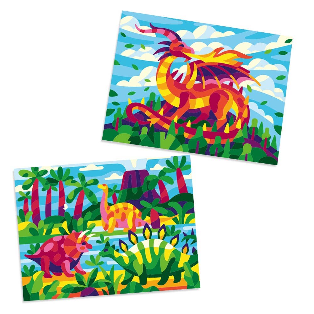 Easter Dino World – Fun Paint-by-Numbers for Kids