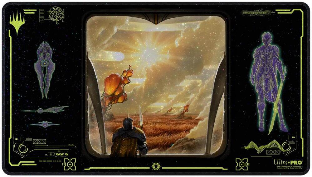 MTG Playmat: Edge of Eternities Holofoil - White Mythic