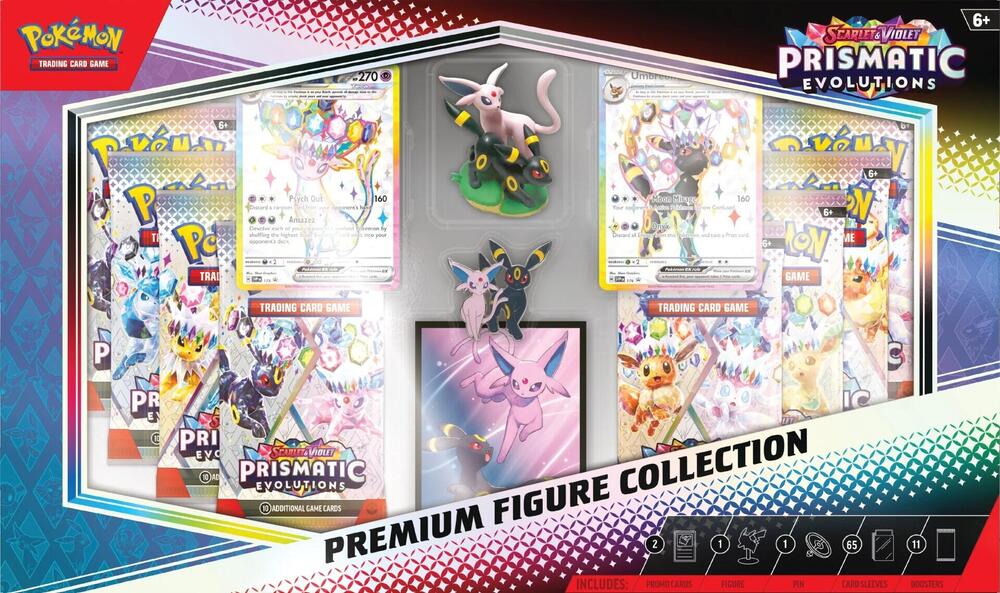 Pokemon TCG: Prismatic Evolutions Premium Figure Collection - SV: Prismatic Evolutions (PRE)