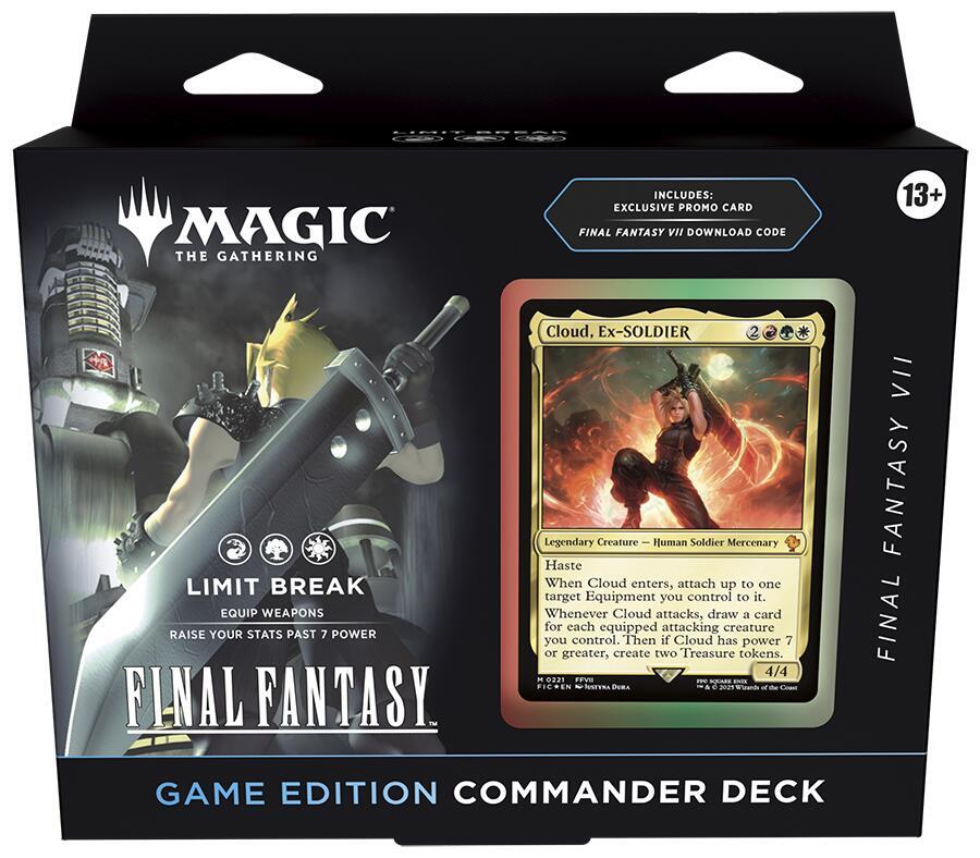 Magic the Gathering: Final Fantasy | Limit Break: Game Edition Commander Deck Final Fantasy VII