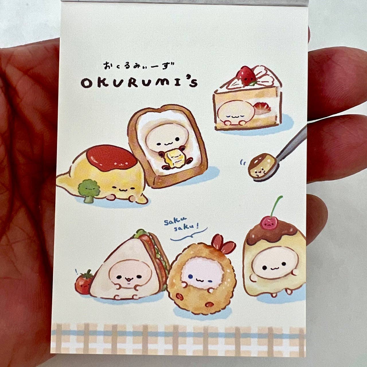 Food Buddy Resturant Okurumi Mini Notepad-10