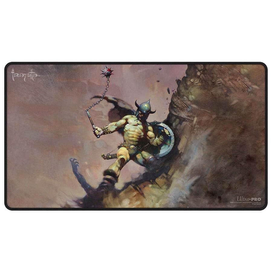 MTG Playmat Frank Frazetta: Warrior with Ball and Chain